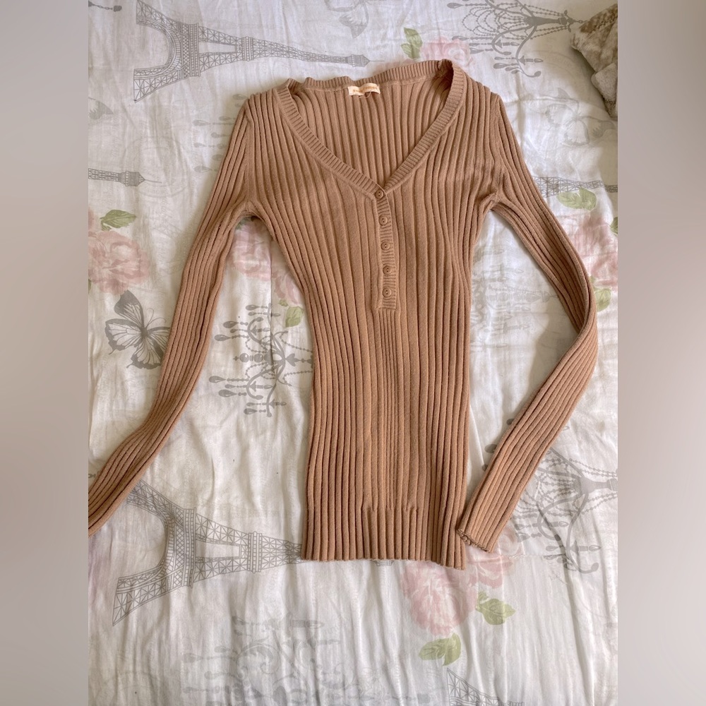 Tan sweater